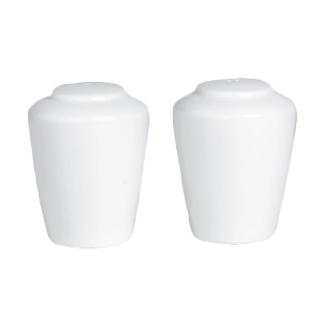 Steelite 11010841 Madison Salt Shaker 2-1/4" Dia. X 3"H Fully Vitrified