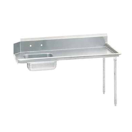 Advance Tabco DTS-S60-120R Straight-Soil Dishtable Attaches To Right Of Dish Machine Operator