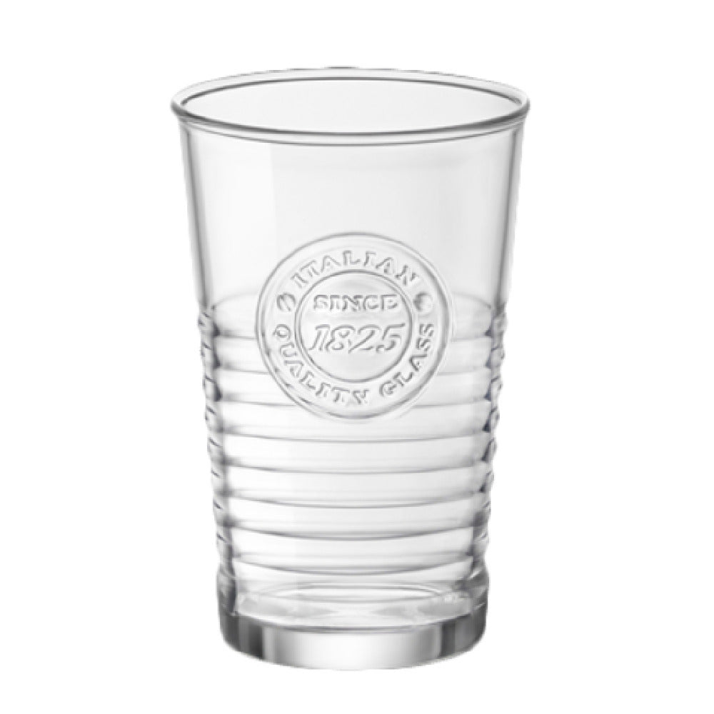 Steelite 49119Q069 Tumbler 11 Oz. (H 4.875" M 3.13" T 3.13" B 2.38") Embossed Stamp & Textured Rings