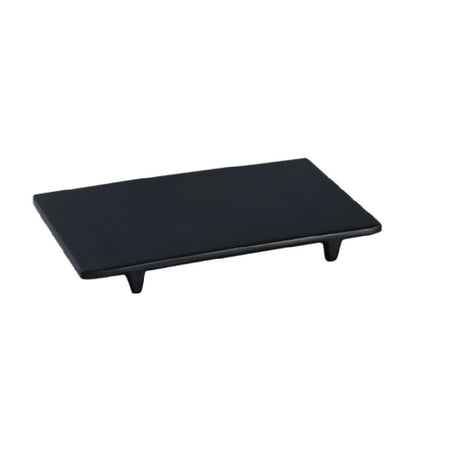 Yanco BP-5008 Black Pearl Display Plate 8"L X 4-3/4"W X 1"H Rectangular