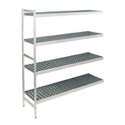 Fermod 4R35C83-E (6611/R1) Fermostock® Shelving Unit Expansion Kit 4-tier 83"H