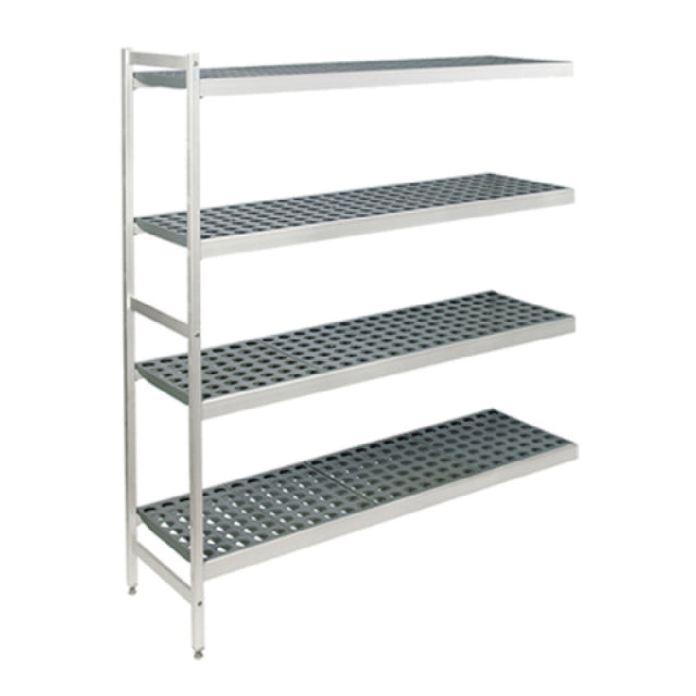 Fermod 4R52B83-E (6611/R1) Fermostock® Shelving Unit Expansion Kit 4-tier 83"H