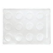 Hubert 26301 - Cupcake Display Tray, (12) 2-1/2" Dia. Holes, 15-3/4" X 11-3/4" X 3/8"H