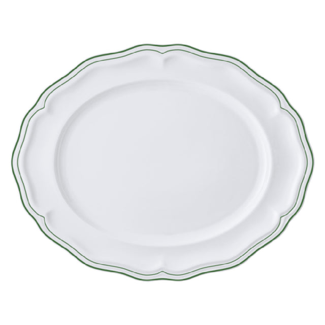 Steelite 62580FP817 Oval Platter 13.0" X 10.5" X 1.0" Adelina