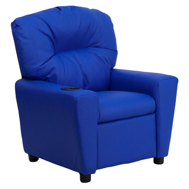 Flash Furniture BT-7950-KID-BLUE-GG Kids Recliner 24-1/2"W X 25" 39"D X 28"H