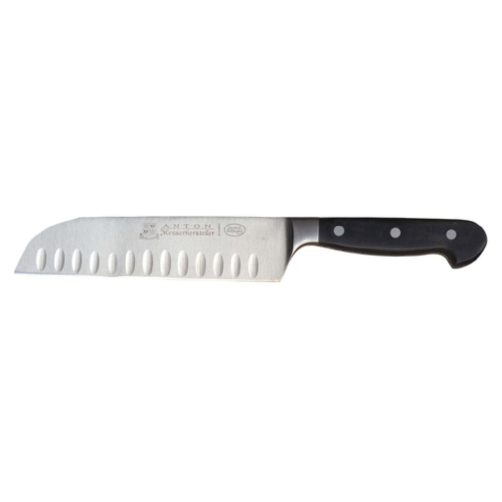 Omcan 18350 (18350) Multi-Purpose Santoku Knife 7" Forged Blade Stainless Steel