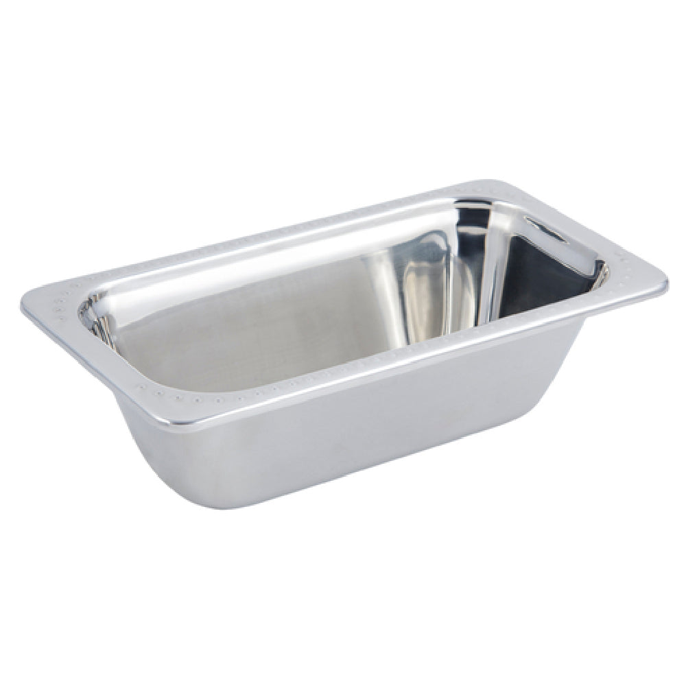 Bon Chef 5313 Food Pan 1/3 Size 2-1/2 Qt. (80 Oz.) Capacity