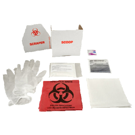 Franklin Machine Products 280-1551 Clean-Up Refill Kit (Body Fluid) Includes: (1) Antiseptic Wipe (1) Clean-up Absorbent Pack