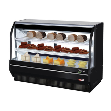 Turbo Air TCDD-72H-B-N Deli Case Refrigerated 72 1/2" W