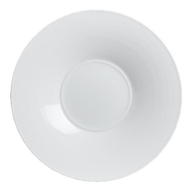 Steelite 6300P005 Plate 12" Dia. (4-3/4" Well) Round Rimmed