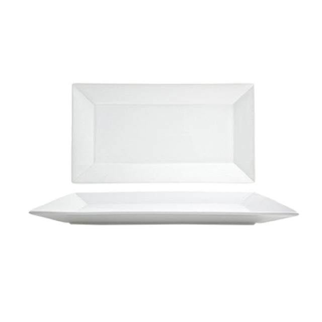 FOH SPT000WHP10 Kyoto™ Platter 18" X 10" X 1-1/4" Rectangular
