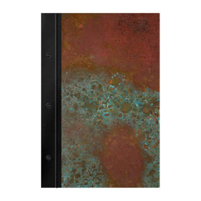 Risch CMBFF-PATINA 8.5X14 Patina Authentic Copper Chicago Menu Board (specify Color)