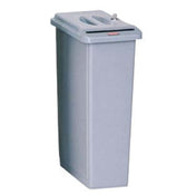 Rubbermaid FG9W1500LGRAY - Slim Jim® Confidential Document Container, 23 Gallon
