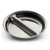 Bon Chef 60001I-D - Divided Insert Food Pan, 54 Oz., 11.62"W X 2"H