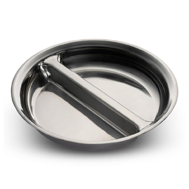 Bon Chef 60001I-D - Divided Insert Food Pan, 54 Oz., 11.62"W X 2"H