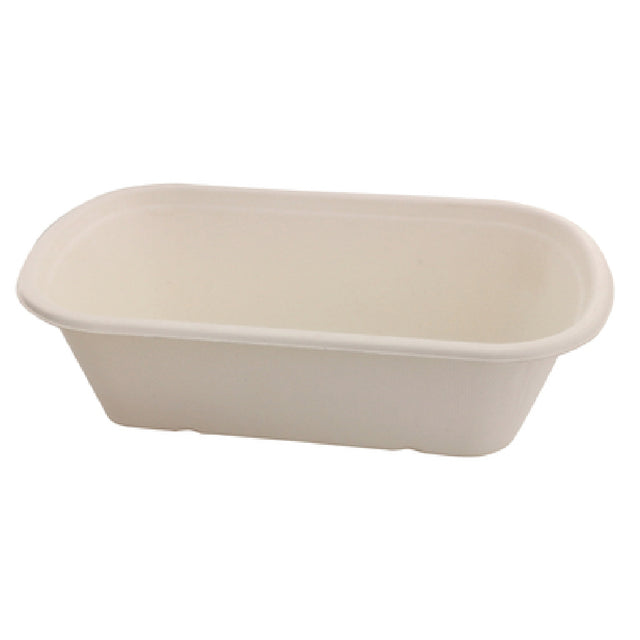 PacknWood 210APUREC1000BR - Container, 34 Oz., 9"L X 5.3"W X 2.6"H