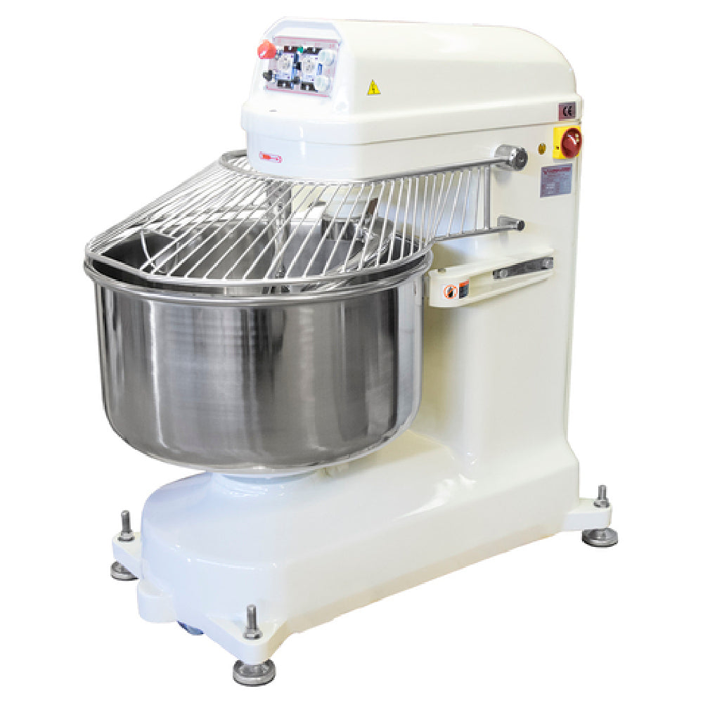 American Eagle Food Machinery AE-5080 Spiral Mixer 125 Quart Fixed Bowl 176 Lbs. Dough Capacity
