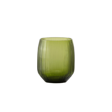 Zwiesel Fortessa ESTIVA.GR.4.03 - Estiva Textured Palm Green Tall Tumbler, 17.5oz (518ml)