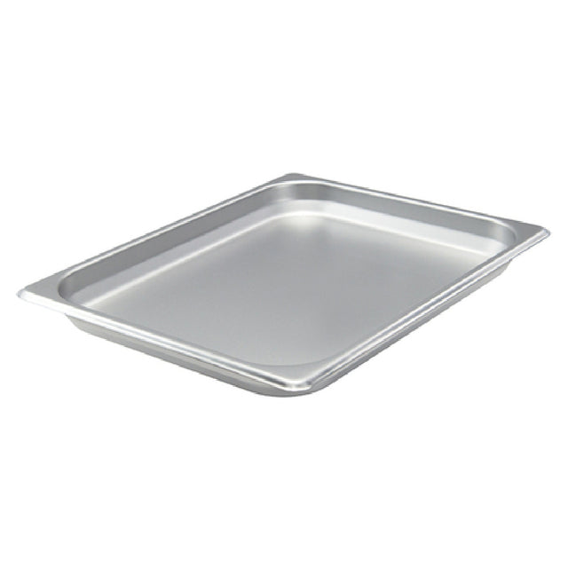 Winco SPJH-201 Steam Table Pan 1/2 Size 12-3/4" X 10-3/8" X 1-1/4" Deep