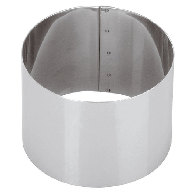 Paderno 47534-00 Pastry Ring 3-1/8" Dia. X 2-3/8"H Smooth