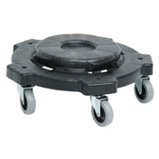 Hubert 86725 - Dolly, For 20-50 Gallon Trash Cans, 18-1/4" Dia. X 6-1/2"H