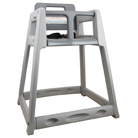 Franklin Machine Products 840-8552 High Chair 22-1/4"L X 21-5/8"W X 29-1/4"H With Safety Strap