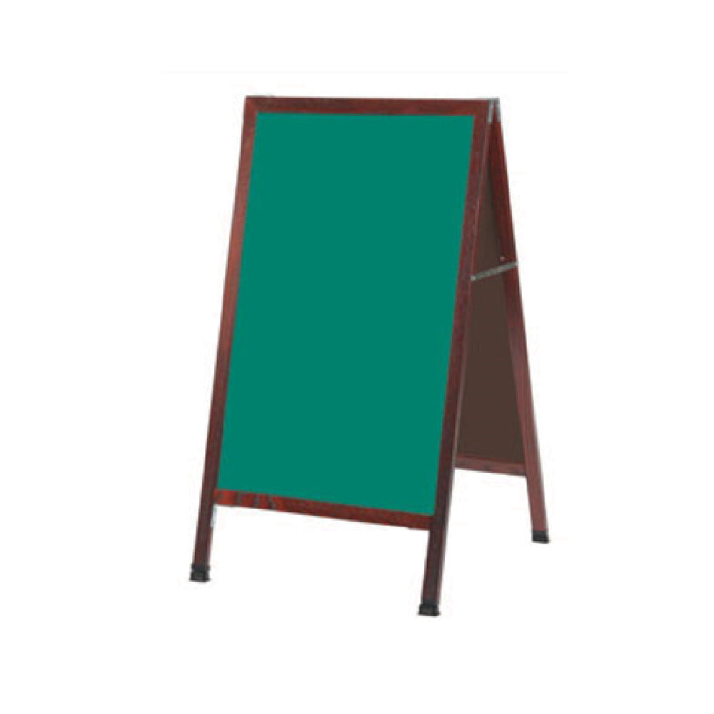 Aarco MA-1G Sidewalk Chalkboard 24"W X 42"H Green Composition Board