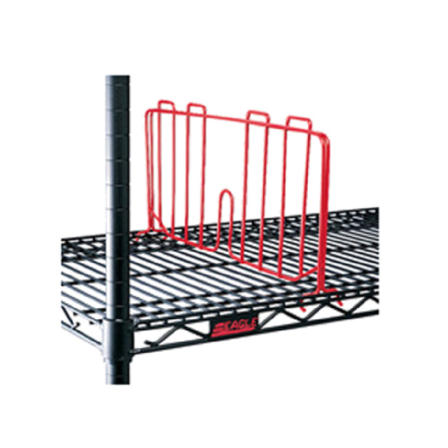 Eagle SD24-R Stand-Outs™ Decorative Shelf Divider 8"H For Use With 24"D Wire Shelf