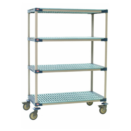 Metro X556PG4 MetroMax® 4 Mobile Shelving Unit Four Tier 48"W X 24"D X 68"H