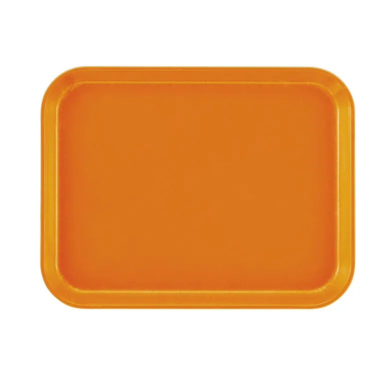 Cambro 1014222 Camtray® 10-5/8" X 13-3/4" Rectangular Orange Pizazz