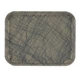 Cambro 1014277 Camtray® 10-5/8" X 13-3/4" Rectangular Swirl Gray