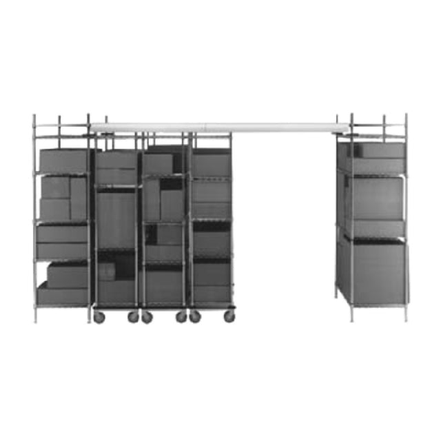 Metro LTTA18C Super Erecta® Stationary Intermediate Unit Kit 18"W Includes: Chrome Plated Posts