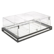 Hubert 68731 - Cerve Collection Pastry Display Case, Self-service, 3-section