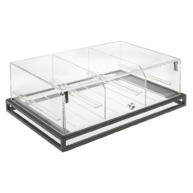 Hubert 68731 - Cerve Collection Pastry Display Case, Self-service, 3-section