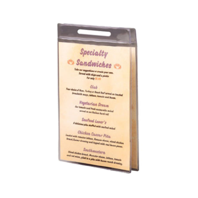 Risch ROLLPKTS Roll Stand Pocket 4-1/2" X 6-1/2" Clear Vinyl