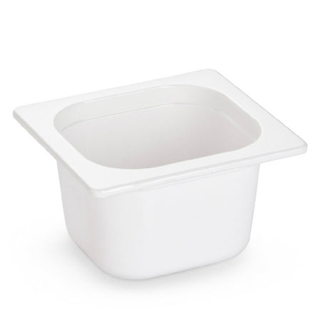 Bon Chef M-FP-16-4 Food Pan 1/6 Size White