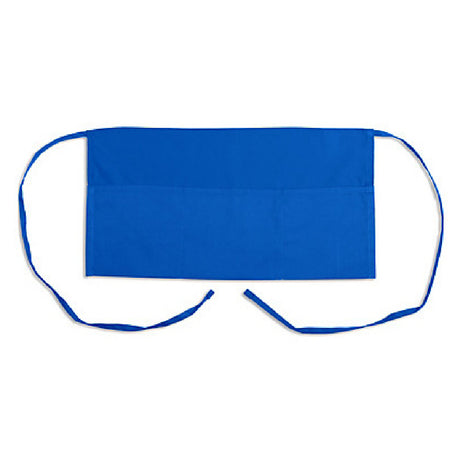 KNG 1046RBL Kng 11 In Waist Apron Royal Blue 3 Pockets