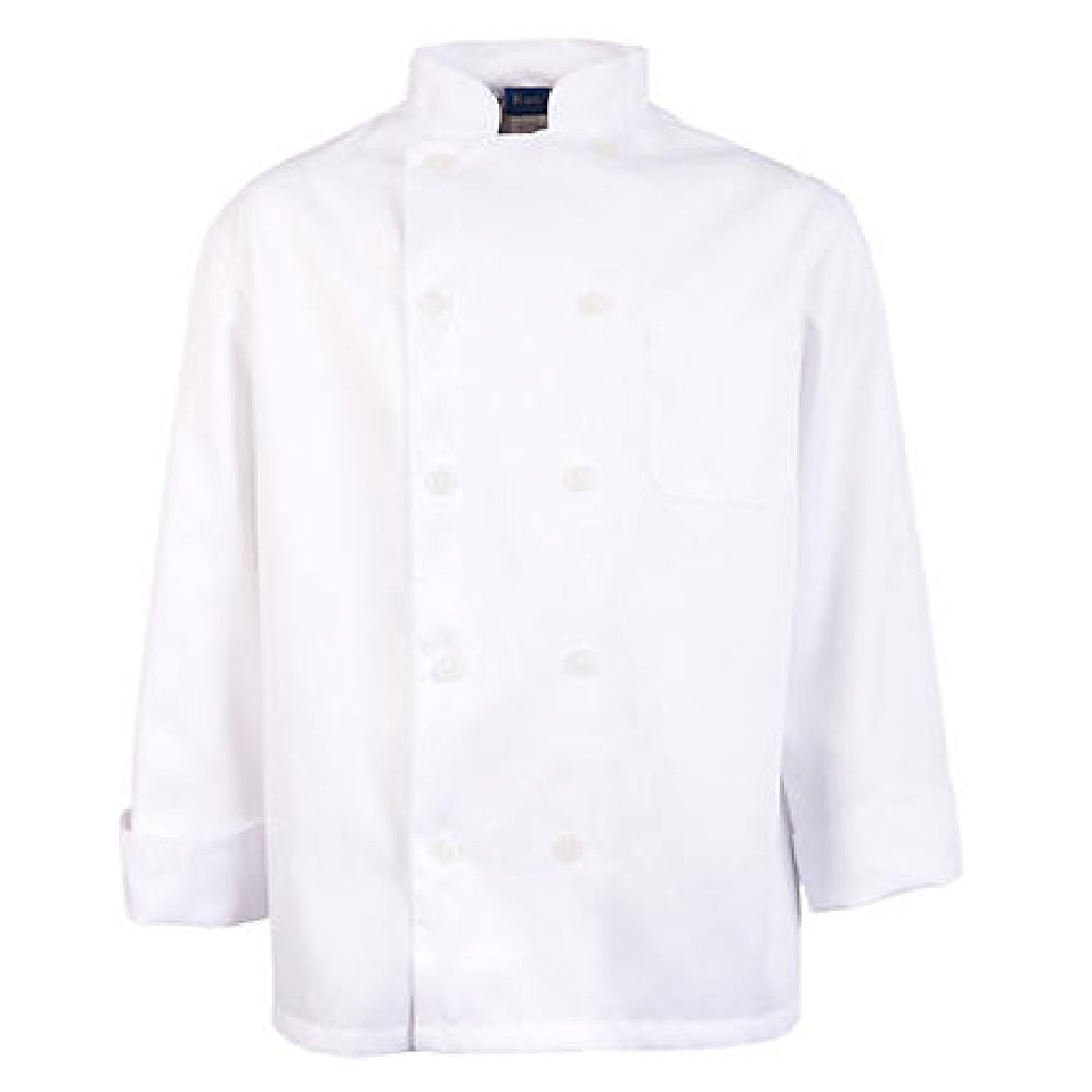 KNG 1050L Kng Lg Mens Chef Coat Long Sleeve