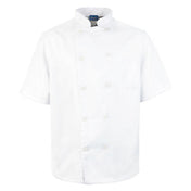KNG 1051XL Kng Xl Mens Chef Coat Short Sleeve