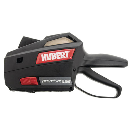 Hubert 83609 - Food Rotation Label Gun, 10-1/2" X 5-1/2" X 2-1/2"H, 2-line Printing (10/8 Character Top/bottom)