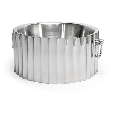 FOH SIB002MSS28 Barware Beverage Tub 350 Oz. 14-1/2" Dia. X 7"H