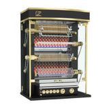 Rotisol MF975-4G-LUX_LP MasterFlame 'Rustic-Style' Rotisserie Oven Gas Countertop