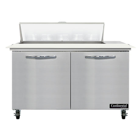 Continental Refrigerator SW48N10C Sandwich Unit 48"W 13.4 Cu Ft Capacity