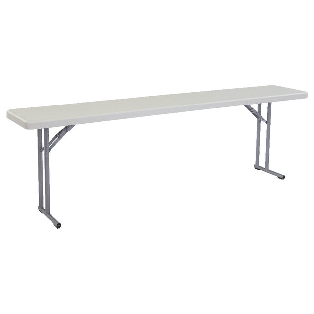 National Public Seating BT1896 NPS® Heavy Duty Seminar Folding Table 18" X 96"