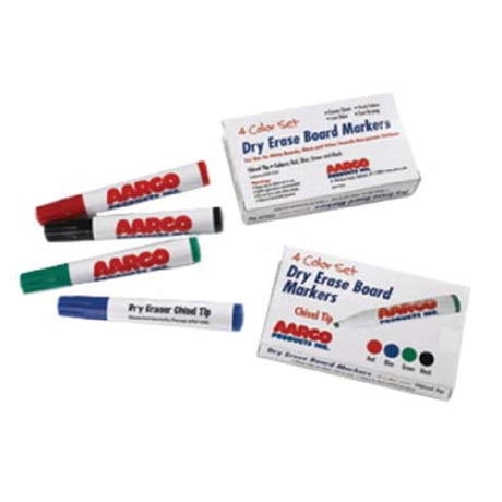 Aarco M-4 Marker Dry Erase Red