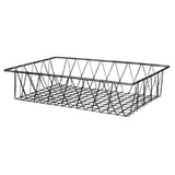 Elite Global Solutions W18124-GG Wire Basket 18" X 12" X 4"H Rectangular