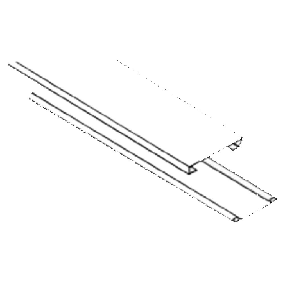 Franklin Machine Products 124-1165 Heater Wire Channel & Snap-On Cover 6' L 3/4" Wide