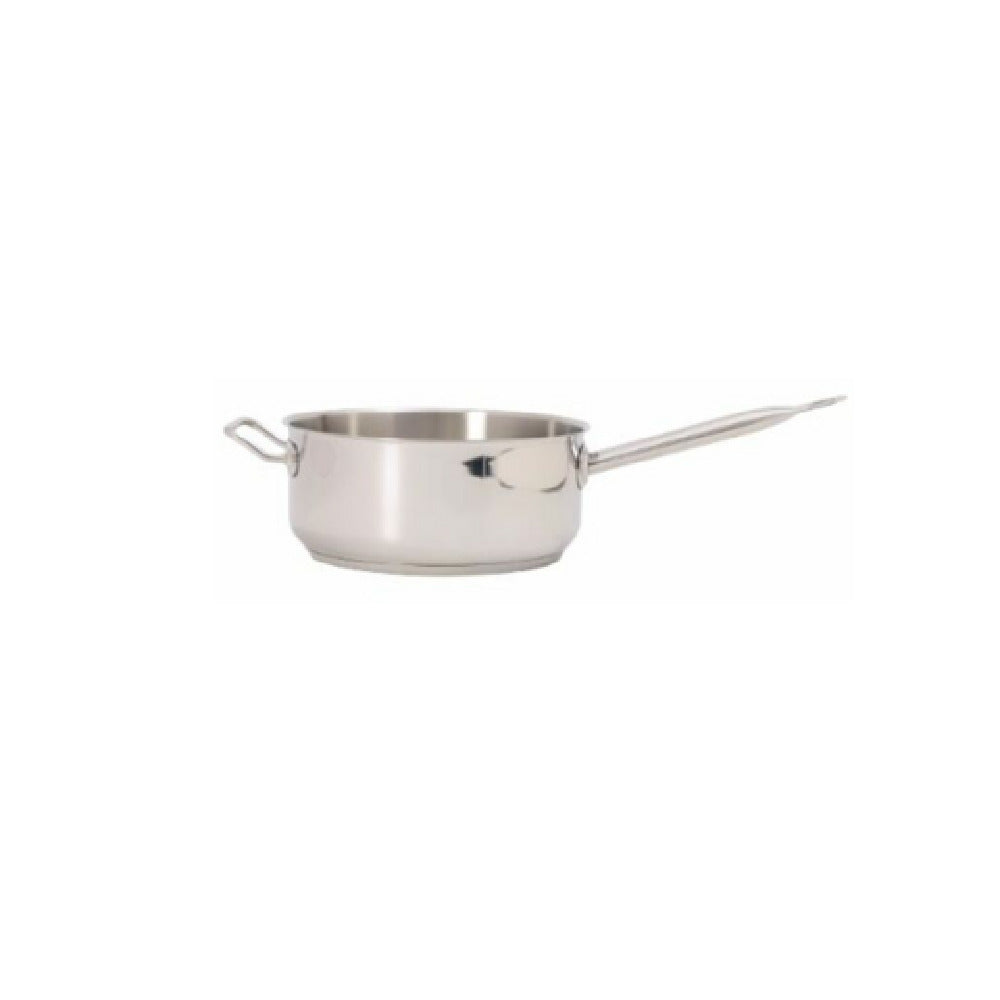 Tuxton RSST-192 TUXSTEEL Sauce Pan 6 Qt. 10.25" Dia. X 4.375"H