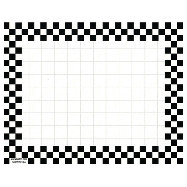 Hubert 66480 - Sign Card, 7" X 5-1/2", Rectangular