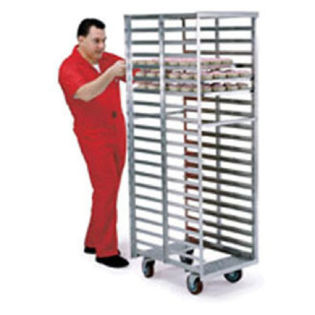 Lakeside 8900 Extreme Duty Roll-In Cooler Rack Open Frame Capacity (20) 18" X 26" Sheet Pans Or (40) Half Size Pans